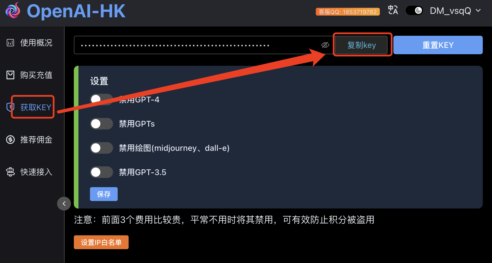 How to Get an API Key from openai-hk | OpenAi-HK
